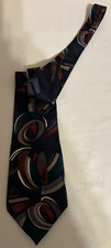 Chez Roffe New York 100 Silk Men's Neck Tie-mixed colors/geometric