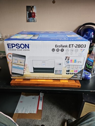 Epson EcoTank ET-2803 All-in-One Wireless Color Printer (C11CJ66203) - 第 1/6 張圖片