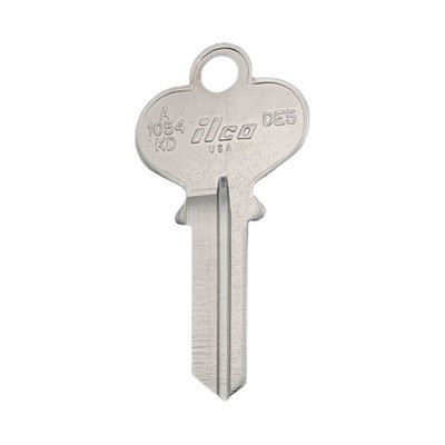 DE5 / A1054KD Key Blank  Nickel