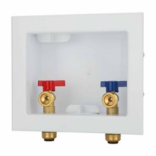 1 PCS Washing Machine Outlet Box 1/2 Inch Push Connect x 3/4 Inch Male LI