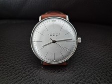 Junghans Max Bill Black Manual Stainless Steel Watch 027/3700.00