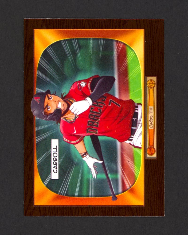 2024 Bowman Chrome '55 Bowman Anime #BA10 Corbin Carroll