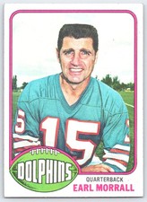 1976 Topps #93 Earl Morrall Miami Dolphins