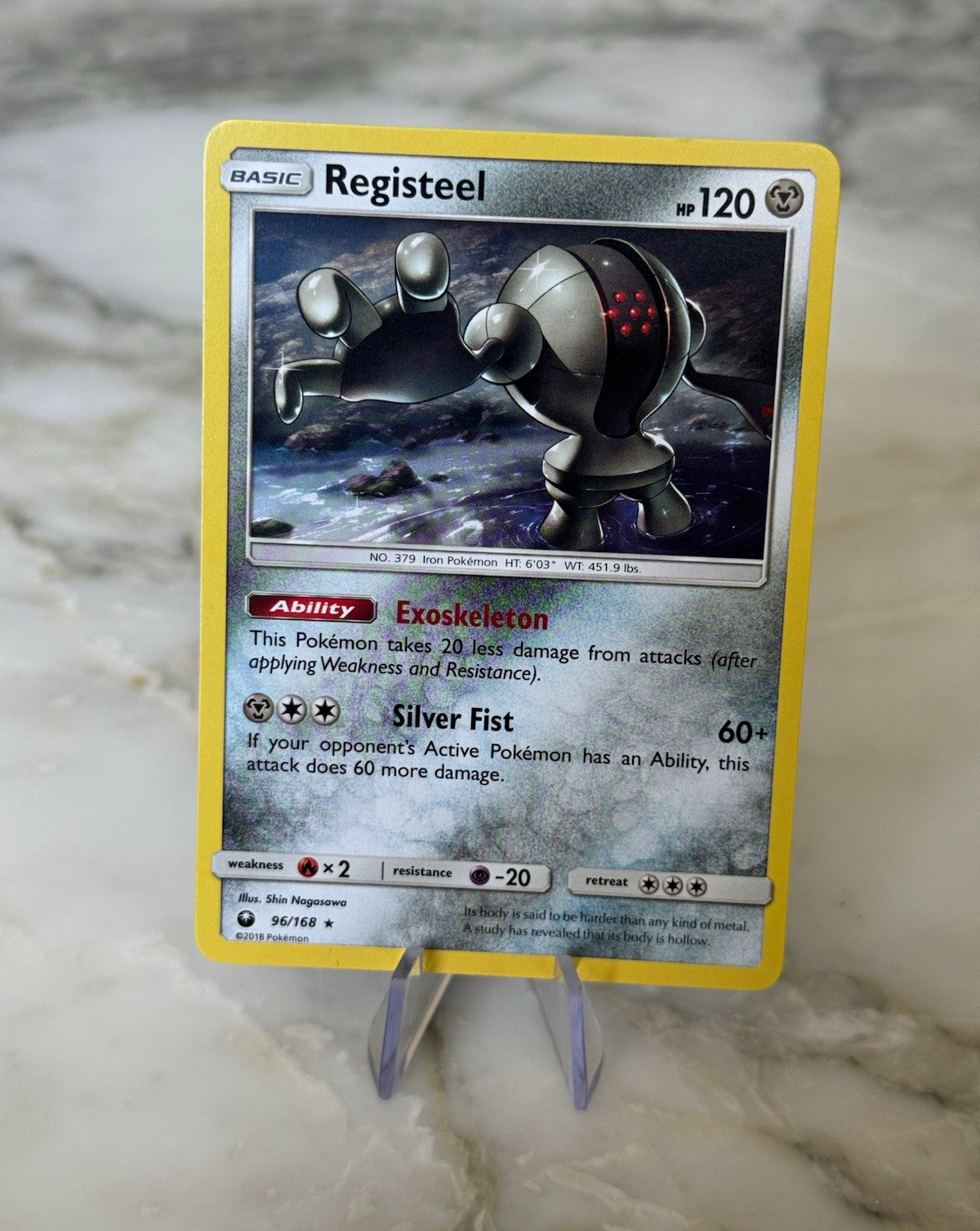 Pokemon - Registeel 96/168 - Celestial Storm - Rare - NM