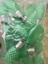 Lighting C9 LED Christmas Bulb - 25 Pack -  RED 30 packs available 