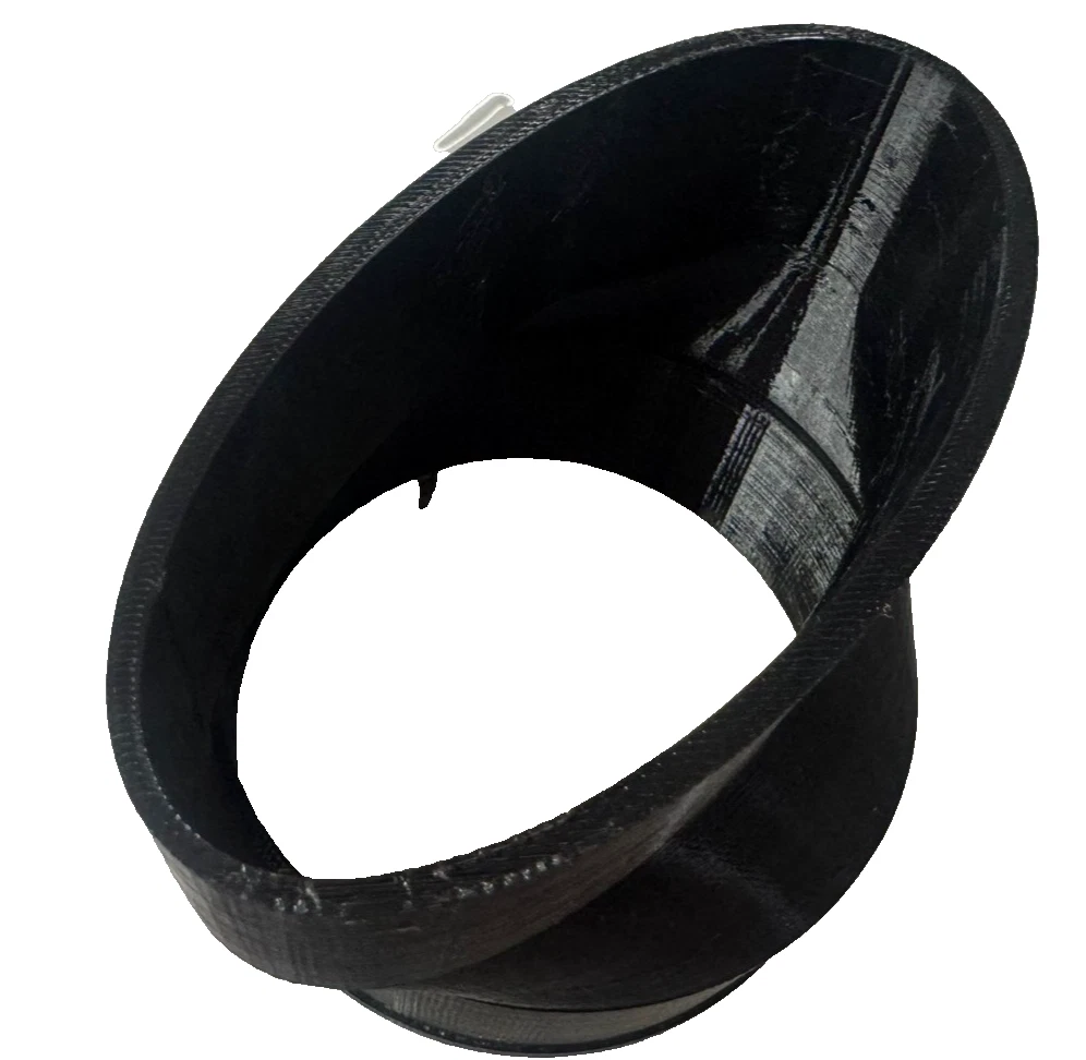 Tubo Aspirazione Aria Fredda Auto 76mm Alluminio Flessibile Universale