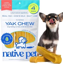 Native Pet Yak Cheese Himalayan Dog Chews - Long Lasting Dental 5