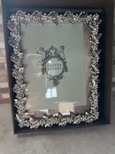 Olivia Riegel Crystal "Silver Everleigh" 5x7 Photo Frame (missing few stones)
