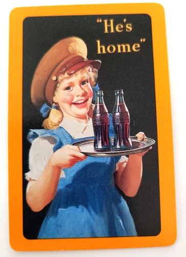 Swap Card,  Vintage ,  GENUINE : coca cola