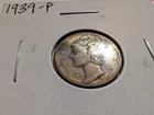 1939 Mercury Silver Dime, 90% Silver, w/ Natural Rainbow Toning 🌈