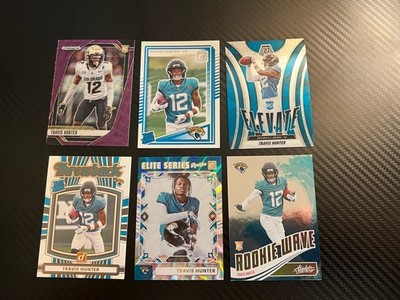 2025 Jacksonville Jaguars - Rookie Travis Hunter  Card Lot - 6 Rookie Card Lot