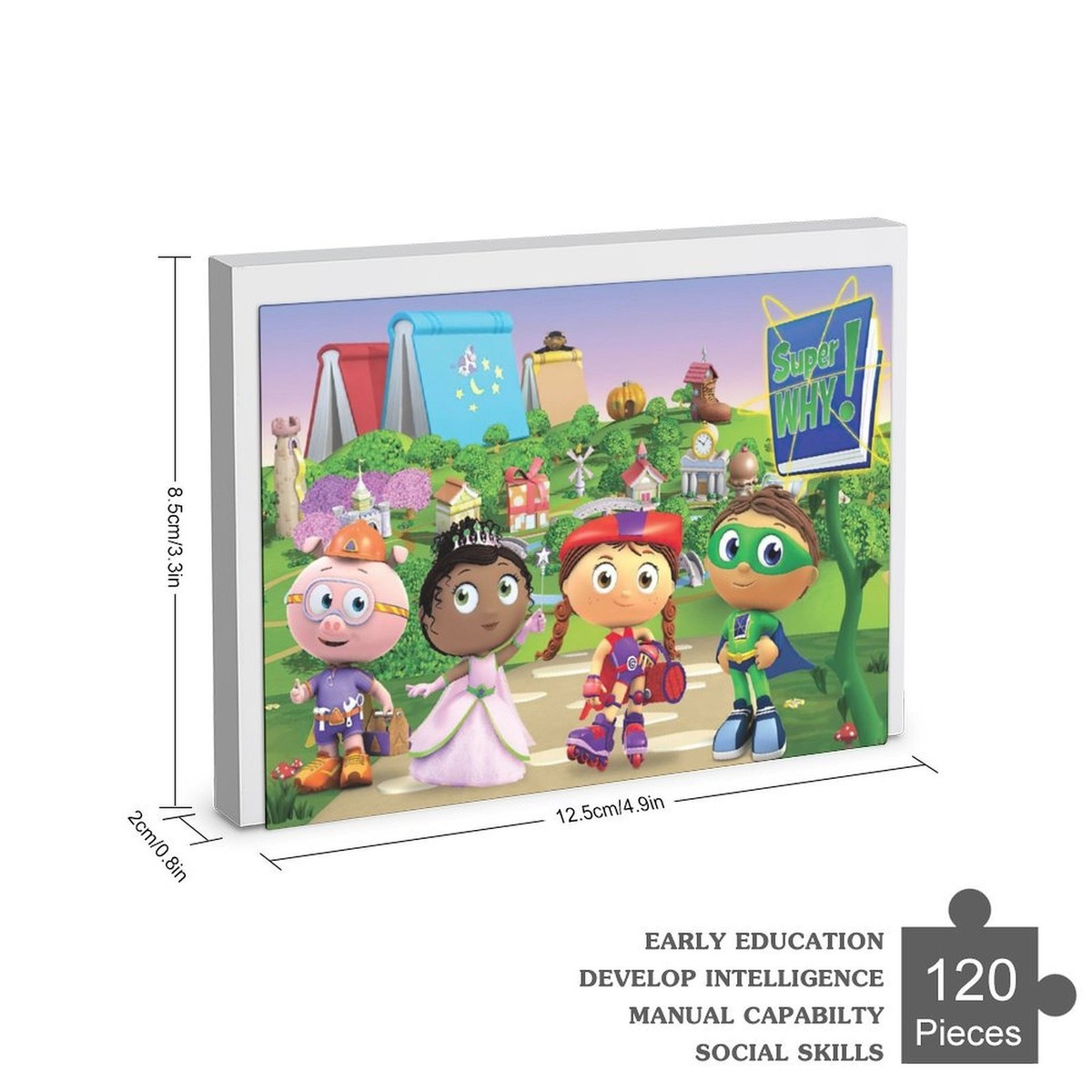 Super Why Jigsaw Puzzle 120 Pieces Gift for Birthday Holiday | eBay