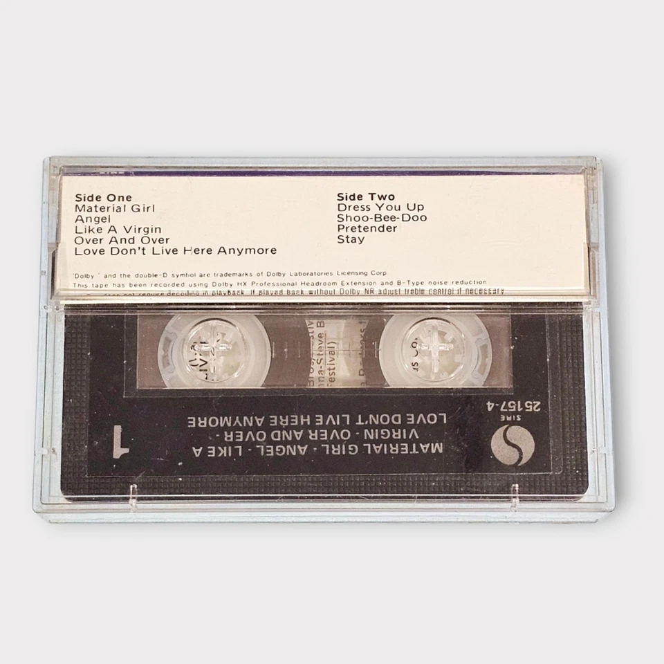 Madonna - Like A Virgin (Cassette, 1984) Electronic Synth Pop Vocal Dance Music - Image 2 of 4