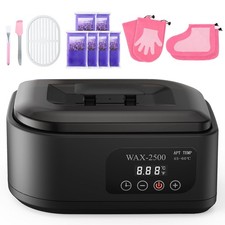 Electric Wax Warmer Black Paraffin Hand Foot Timer