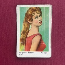Rare 1957 Dutch Gum K Set Brigitte Bardot #87