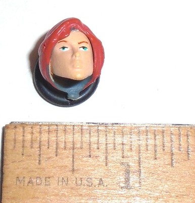 E3 GI Joe Body Part (for Customs)   2007 Scarlett V8     HEAD (BROKEN PONYTAIL)