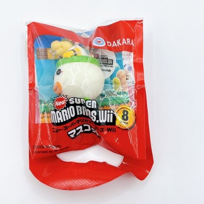 Bowser Jr. Super Mario Bros. Wii x Dakara Strap Mini Figure Nintendo Japan