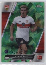 2021-22 Topps Chrome Bundesliga Sapphire Edition Green 32/75 Borna Sosa #91 01eh