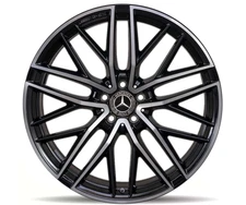 21" Mercedes-Benz GLC43 Wheel Rim Factory OEM 85733 (F) 2019-2023 Machined Black