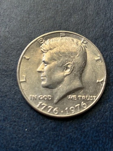 1976 S 40% Silver Kennedy Bicentennial Half Dollar US Mint GEM BU B3