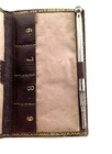 Antique Hand Painted Book Shape Needle Case With  Pencil — photo 7