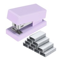 Mini-HeftgeräT Mit Heftklammern, Klein & Tragbar, Lila FüR BüRo