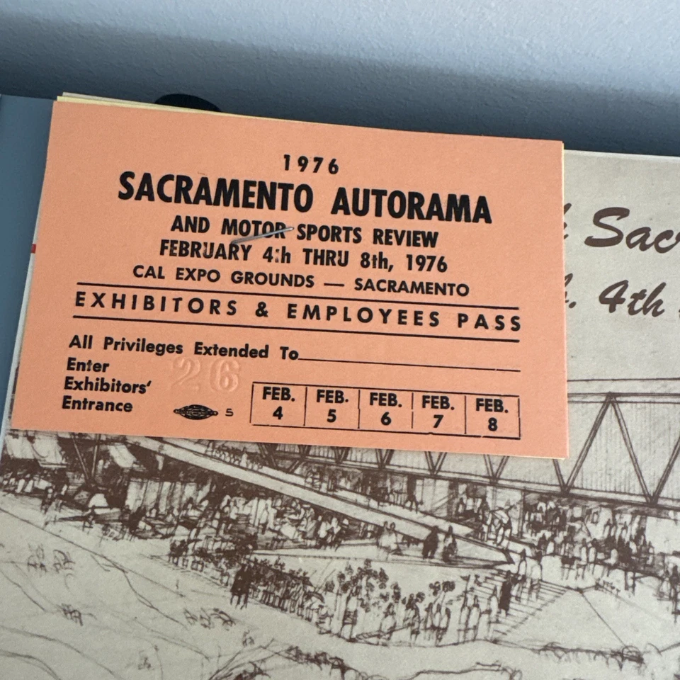 Kit de prensa de colección El planeta de los simios Sacramento Autorama 1976 Foto 3 de 4