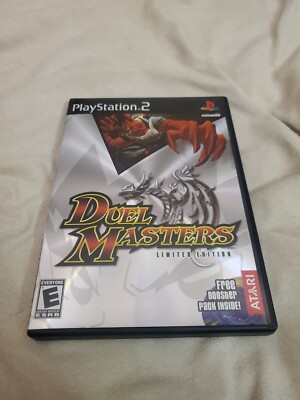 Duel Masters - Limited Edition (PlayStation 2, 2004) PS2 Complete *No Booster*