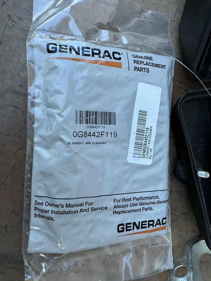 GENERAC GENERATOR GP6500 Air Filter Asm eBay