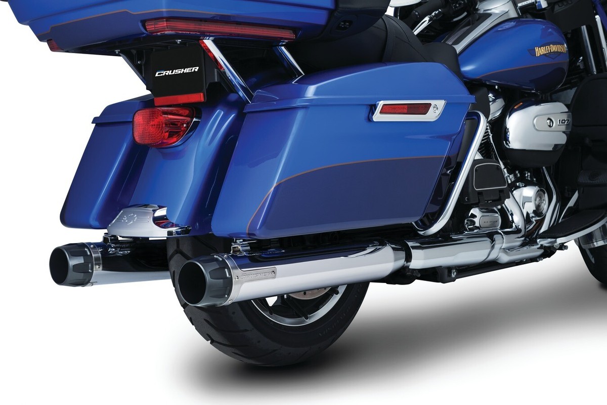 ハーレー ツーリングモデル 95-16 クリアキン クラッシャー クリアキン クラッシャー ハーレー ツーリング マフラー