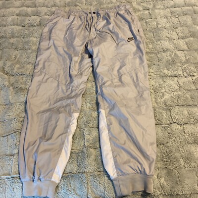 Nike Womens/Girls Jogger Pant Elastic Waist Pockets Gray Size