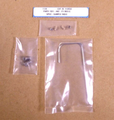 Inficon Headspace Sampling System 931-402-P1 Headspace Sample 7pc. Needle Set