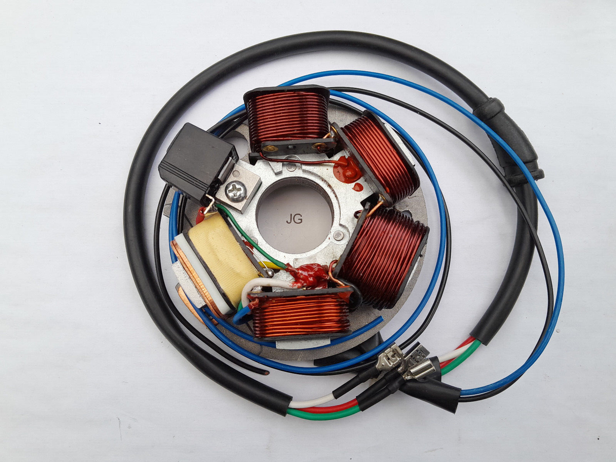 VESPA SMALLFRAME ELECTRONIC STATOR PLATE 12v ET3 PRIMAVERA 50 SPECIAL SS V  90 PK - Main Image