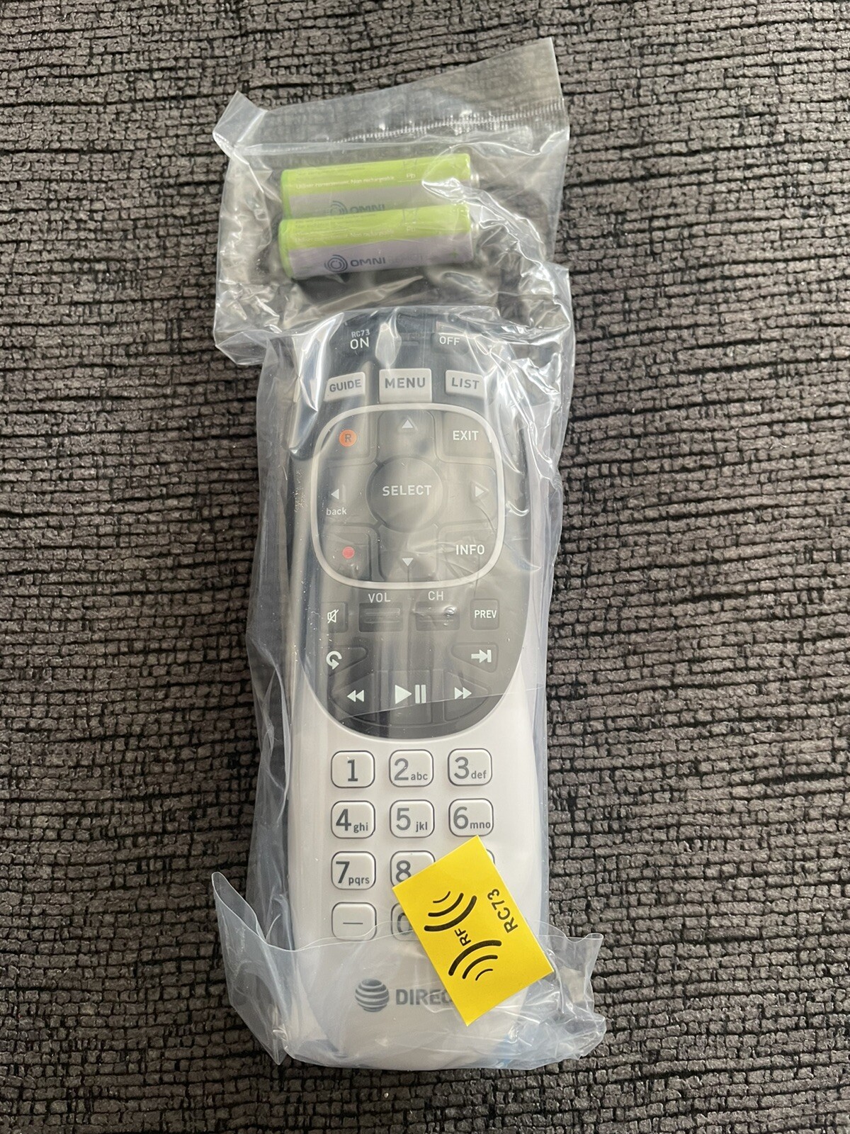 1 New Direct TV Remote RC73 IR/RF Universal Genie Guide OEM Authentic