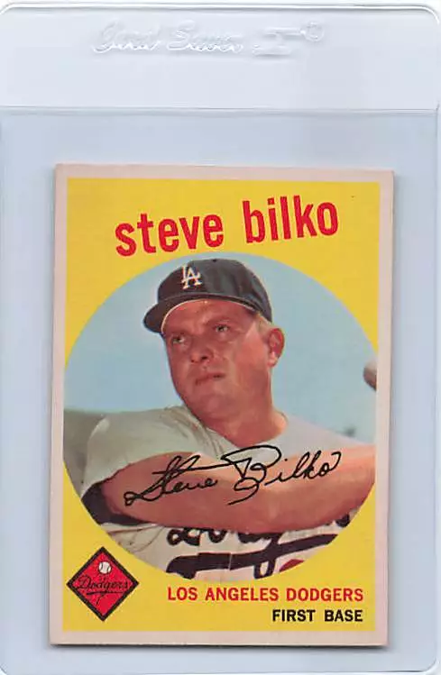 Steve Bilko trading card