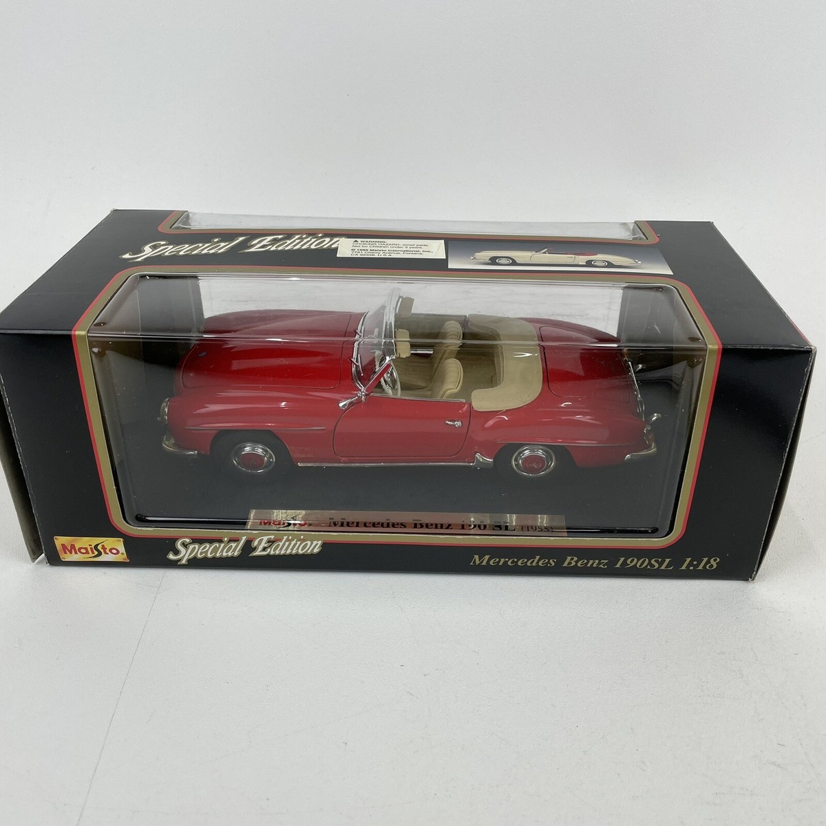 Mercedes-Benz 190 SL 特別版 1:18 1/18 Norev Mercedes-Benz 190 SL Soft Top 1957 Cabriolet Grey
