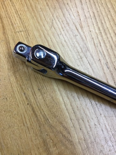 SK 45152 3/8″ Antrieb Flex-Kopf Ratsche – 25,4 Cm – Mit SuperKrome Finish, Für Schwer Erreichbare Stellen
