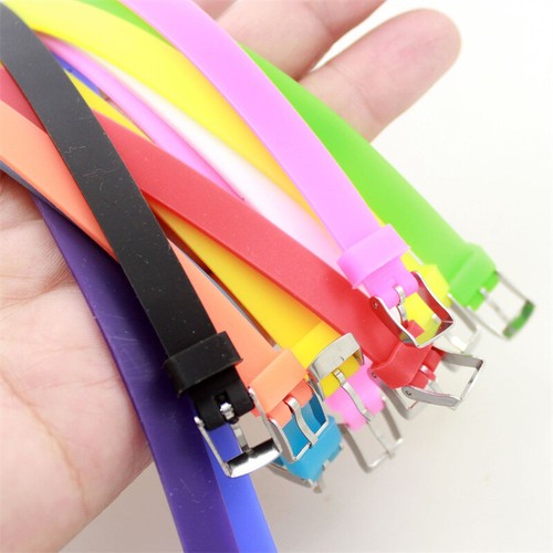 Silicone Bracelet Couple Hand Jewelry Basketball Bracelet Silicone Wrist Strap - Picture 19 of 37