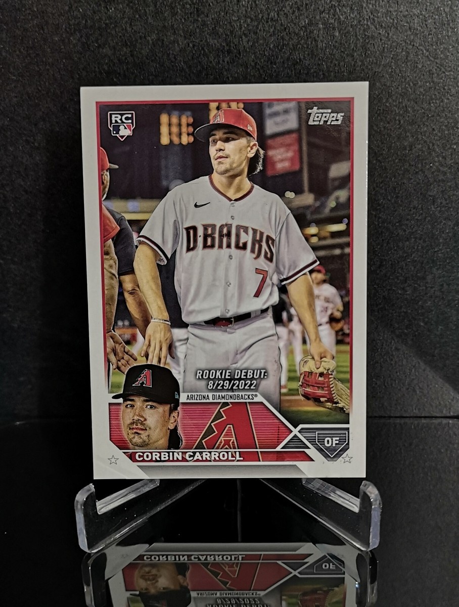 CORBIN CARROLL RC 💥 2023 Topps Update Rookie Debut Baseball Card