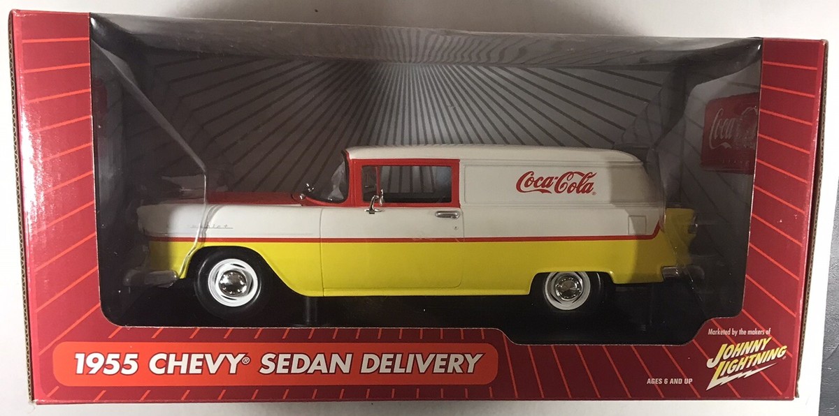ジョニーライトニング　コカ・コーラ 1955 シボレー セダン デリバリー　絶版 ジョニーライトニング コカ・コーラ 1955 シボレー セダン デリバリー