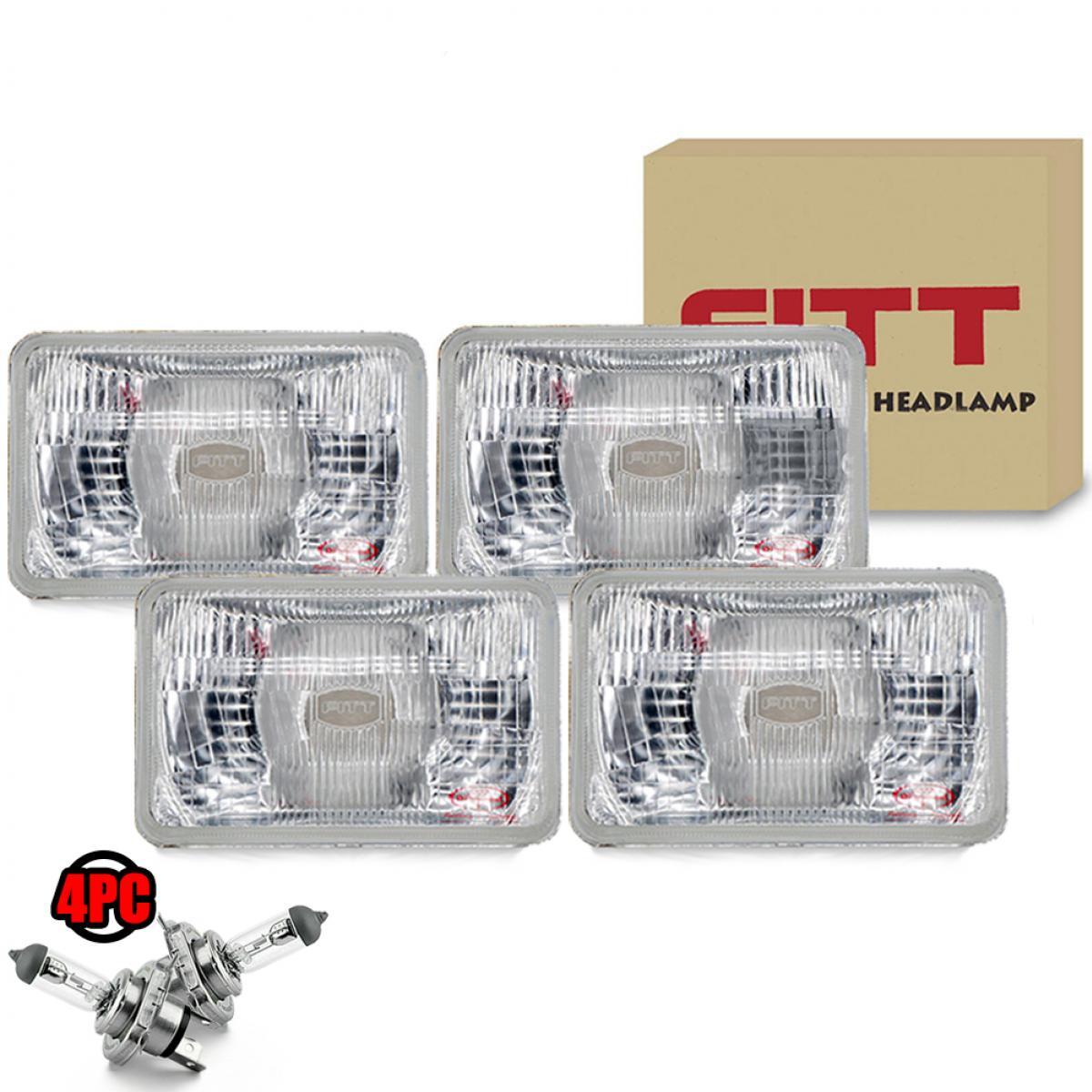 FOR TOYOTA LAND CRUISER FZJ80 HDJ80 1991-97 4PCS HEAD LIGHT LAMP