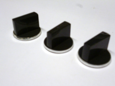 Sortiment Knebel-Drehknöpfe 30,7mm Ø für UHER Variocord 263                #DT20