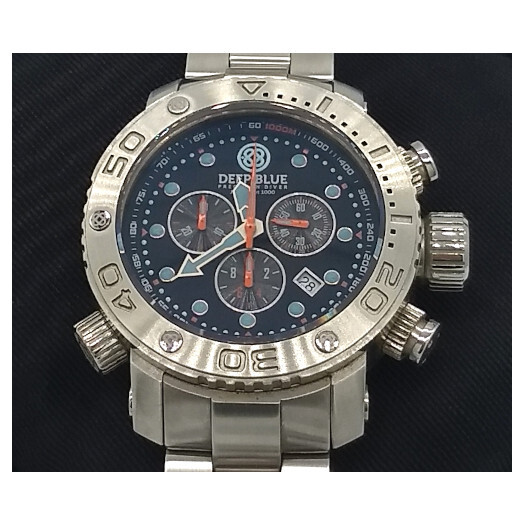 Deep Blue Juggernaut Precision Diver Chronograph Watch LE