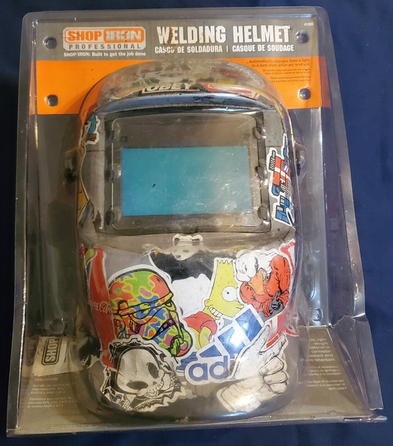 Shop Iron Auto Darkening Welding Helmet 41265 for sale online eBay