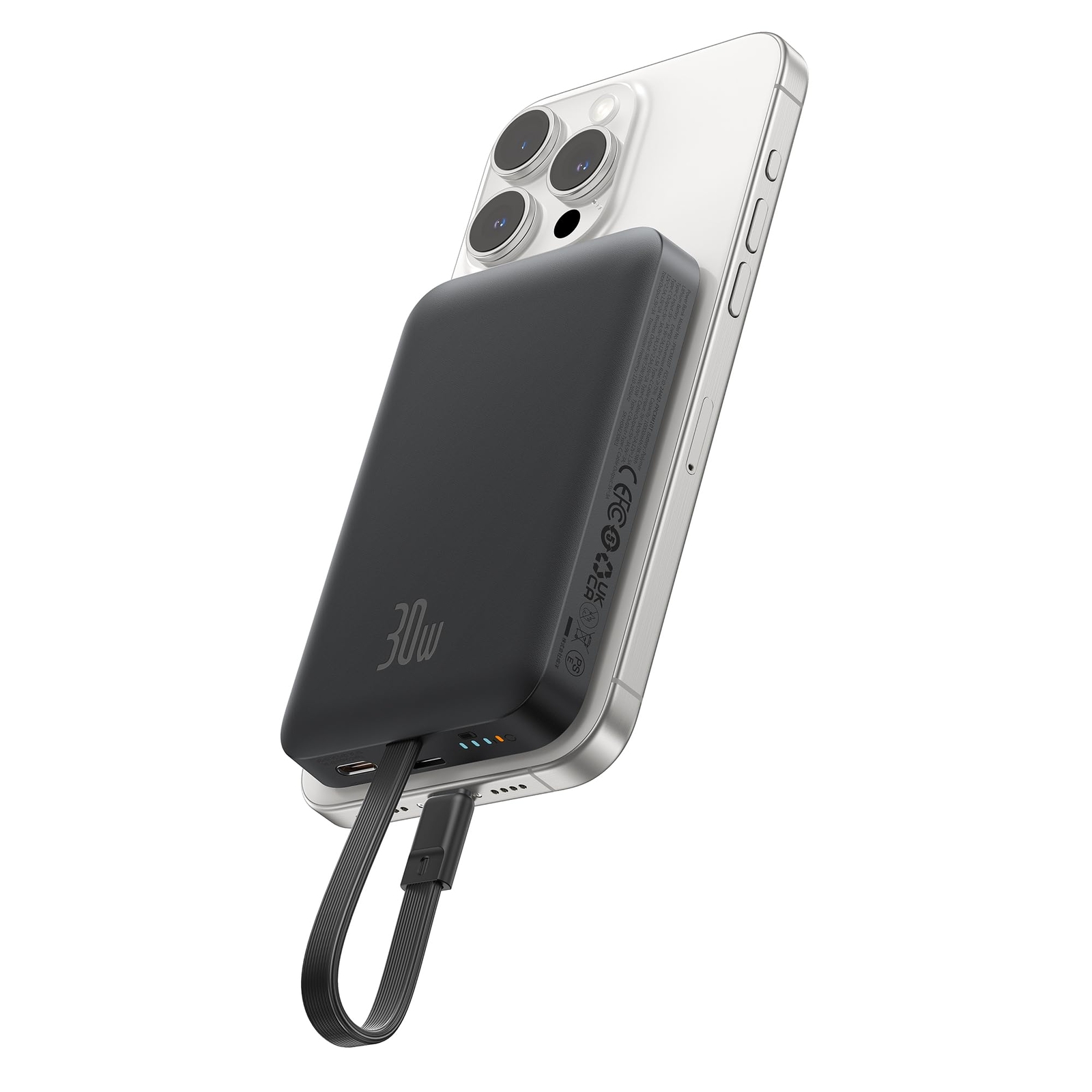 Baseus Magnetic Power Bank 30W PD Fast Charging 10000mAh for Magsafe Battery ...