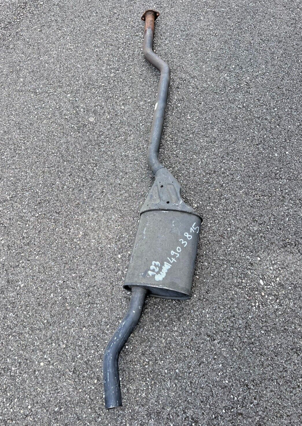 Tube d'échappement A1234903815 d'origine pour Mercedes-Benz W123