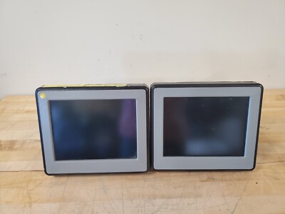 Lot of 2 Carter Computer Industrial Equipment Screens 439-4341-02, G610, READ!