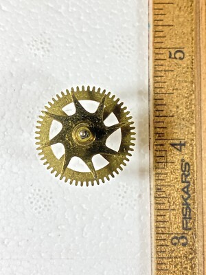 Herschede Grandfather Clock Movement Strike Side 3rd Wheel