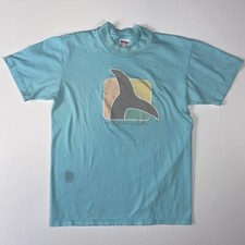 Vtg 90s Maui Whale Watch SDI Single Stitch Stedman Tag T-Shirt Made In USA Sz M