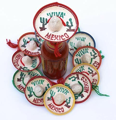 Tiny Sombrero Hats Mini for bottles 